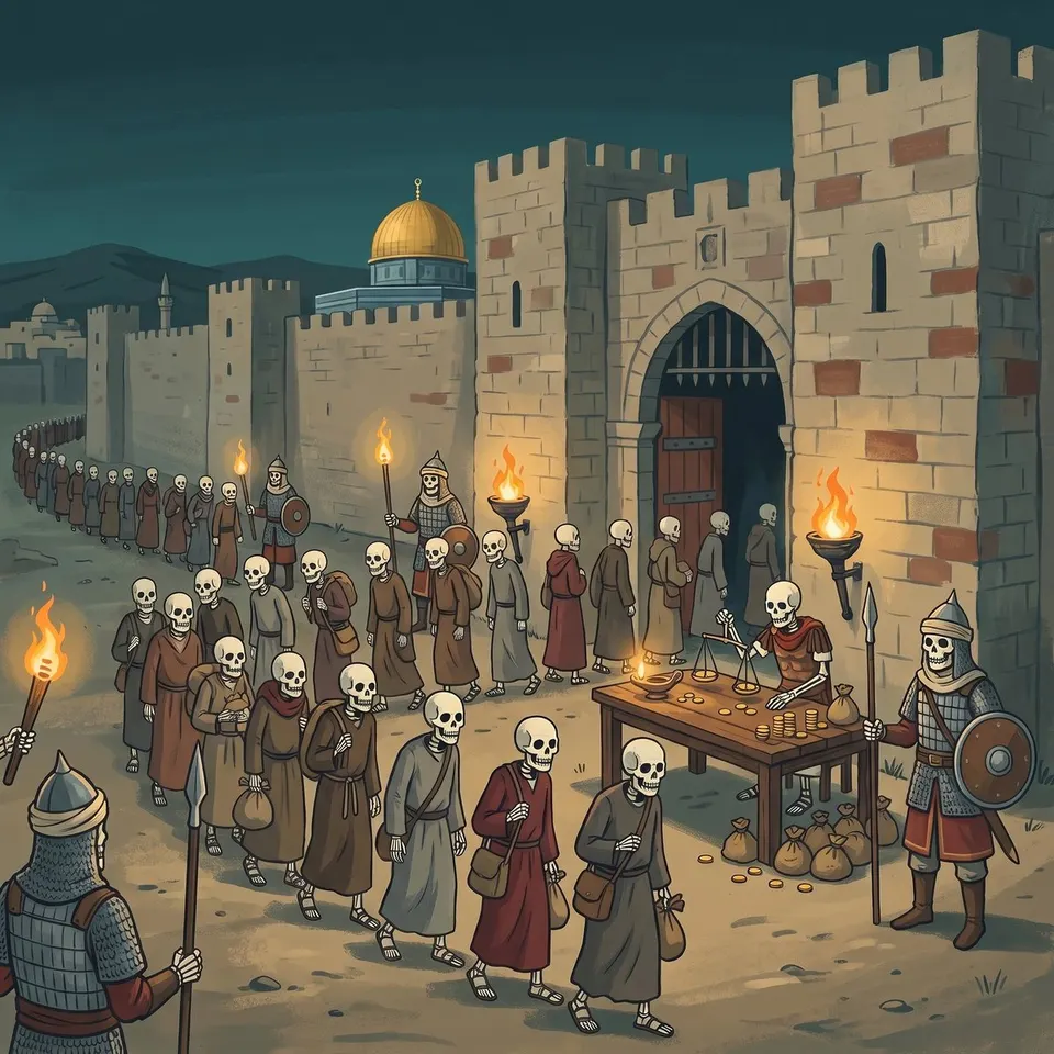 The Lionheart and Saladin, The Holy Land, 1191 to 1192