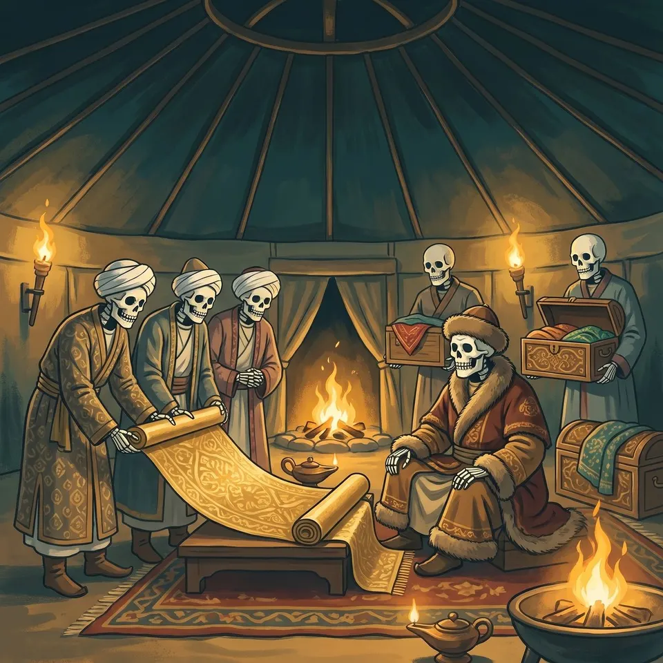 The Murdered Envoys, Central Asia, 1218 to 1219