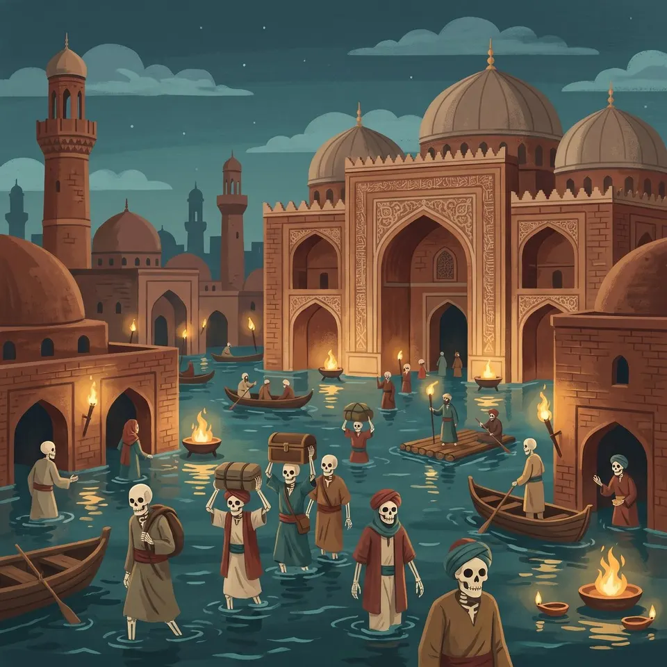 The Fall of Baghdad, Baghdad, 1256 to 1258