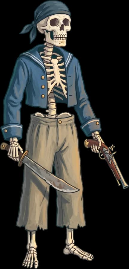 Anne Bonny as drawn in Augur