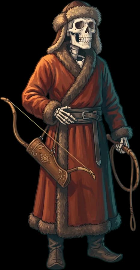 Genghis Khan as drawn in Augur